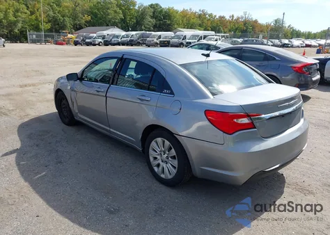 2014 Chrysler 200 Lx из США, поврежденный, VIN 1C3CCBAB1EN123711